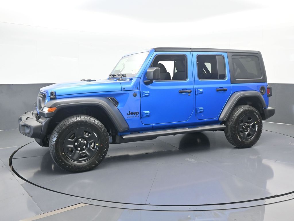 New 2026 Hydro Blue Pearl Coat Jeep Sport image 2