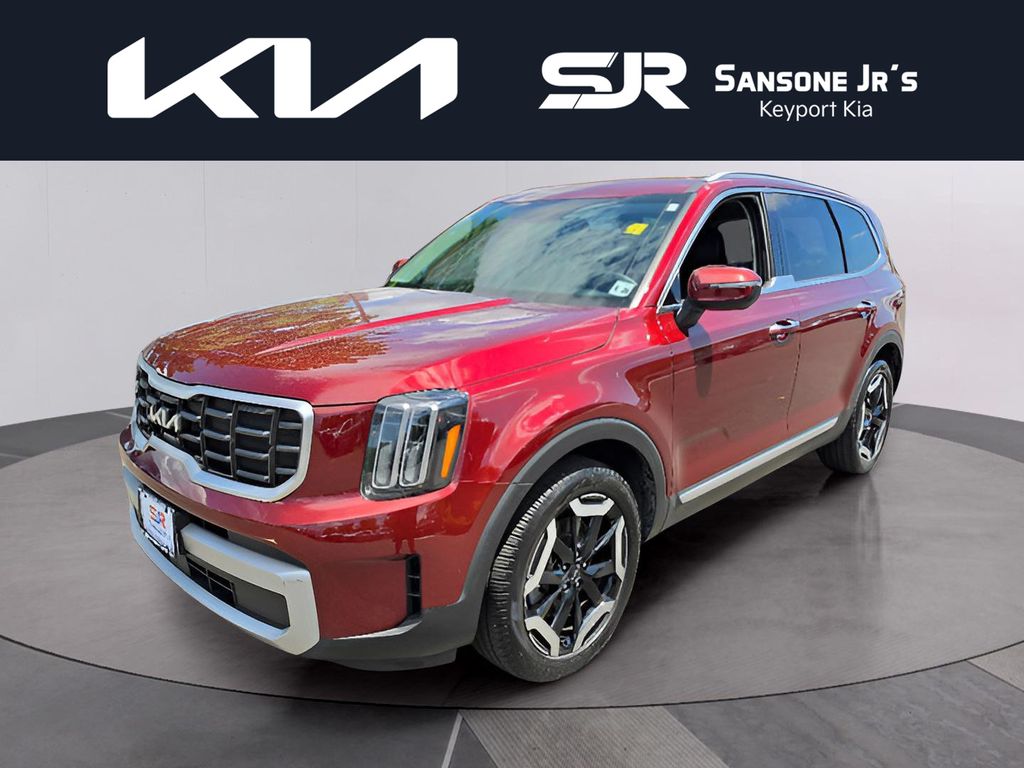 Dawning Red 2023 Kia Telluride SUV / Crossover All-Wheel Drive 8-Speed Automatic