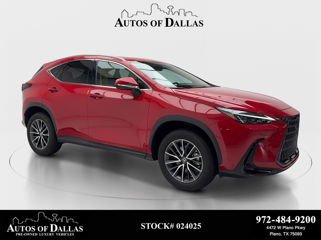 Red Line 2025 Lexus NX SUV / Crossover Front-Wheel Drive 8-Speed Automatic