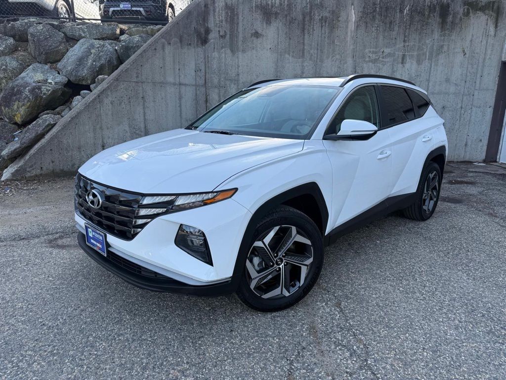 Serenity White Pearl 2023 Hyundai Tucson SEL AWD SUV / Crossover All-Wheel Drive 8-Speed Automatic