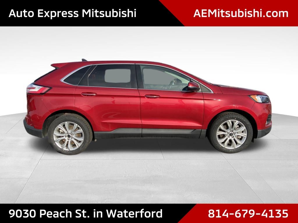 2023 Ford Edge Titanium Red at Bob Ruth Ford