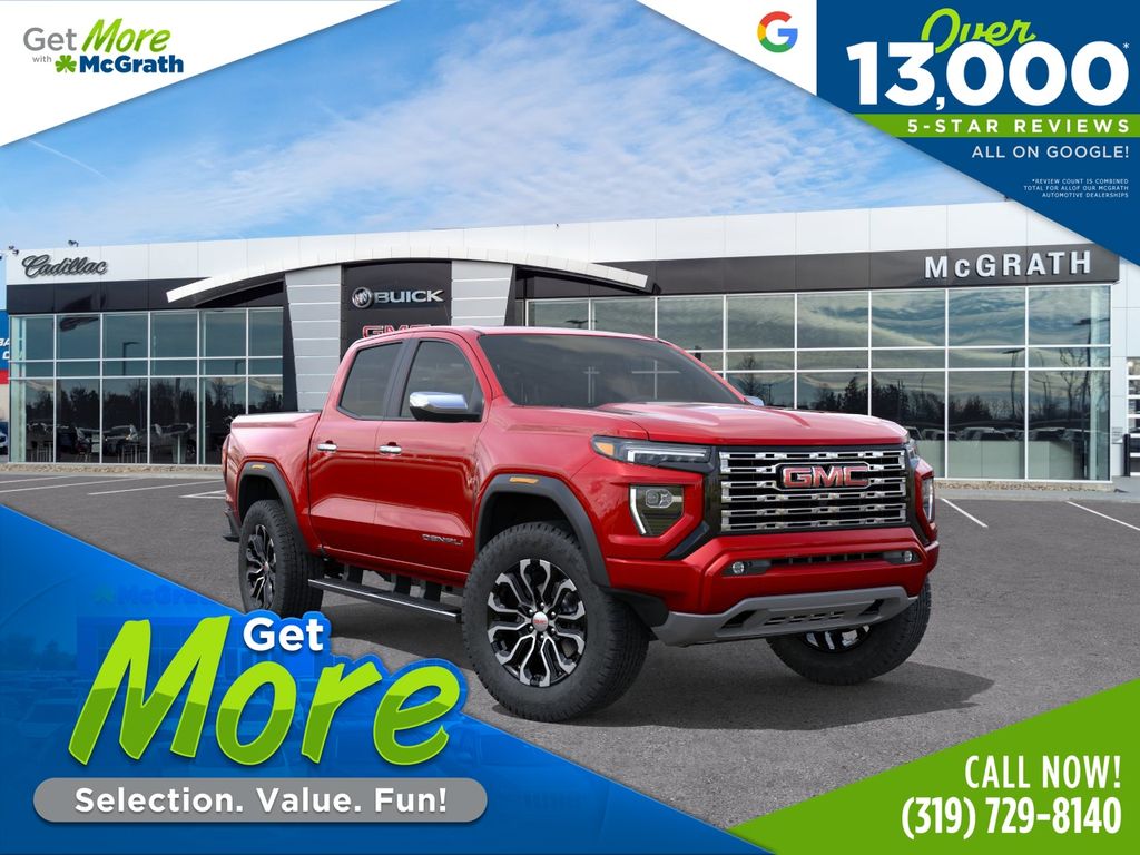 Volcanic Red Tintcoat 2026 GMC Canyon Pickup Truck Four-Wheel Drive 8-Speed Automatic