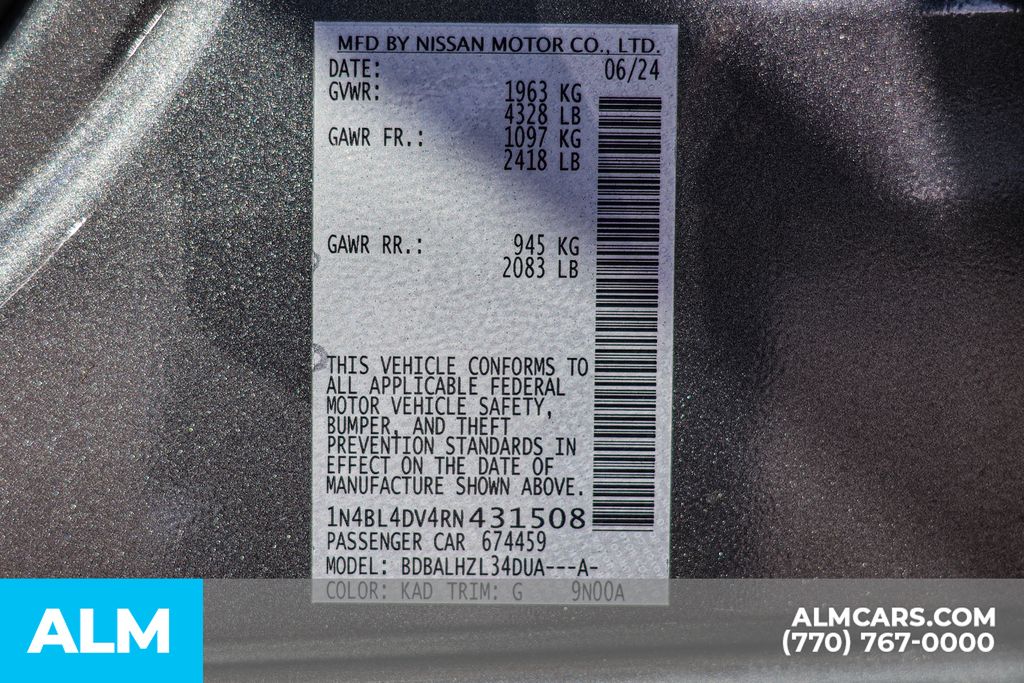Used 2024 Gray Nissan 2.5 SV image 54