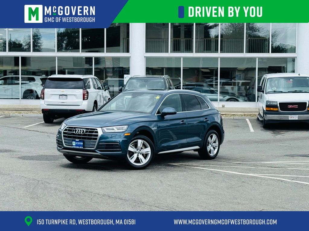 Blue 2018 Audi Q5 SUV / Crossover All-Wheel Drive 7-Speed Automatic