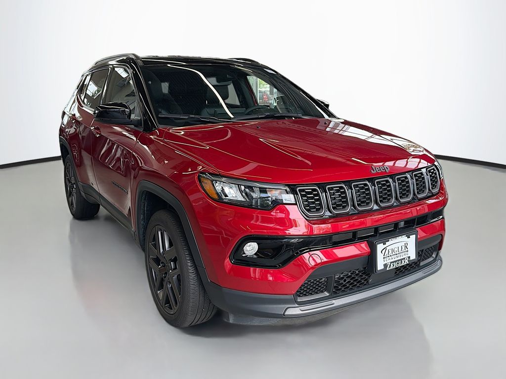Red Hot Pearlcoat 2026 Jeep Compass SUV / Crossover Four-Wheel Drive 8-Speed Automatic