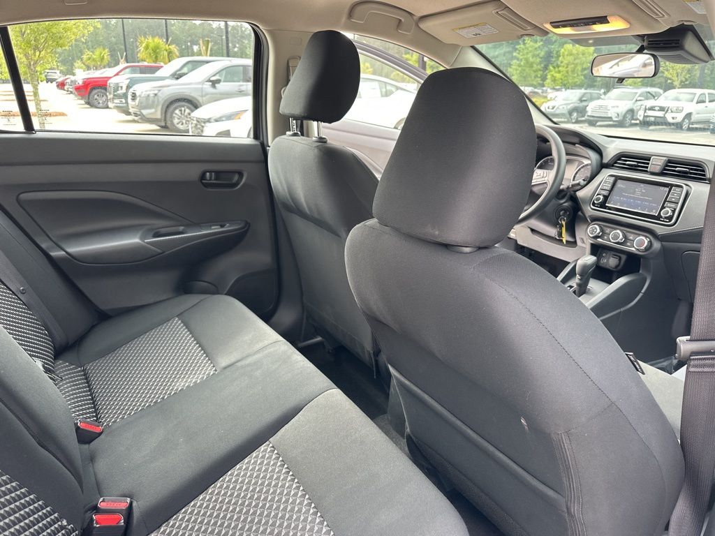 2024 Gun Metallic Nissan Versa 1.6 S FWD Sedan