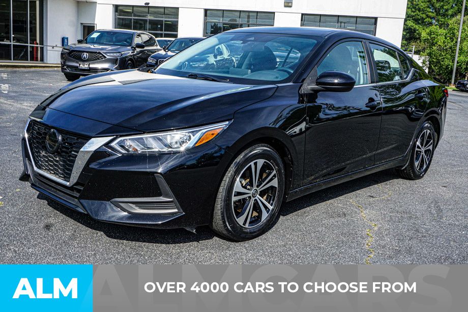 Used 2023 Black Nissan SV image 3