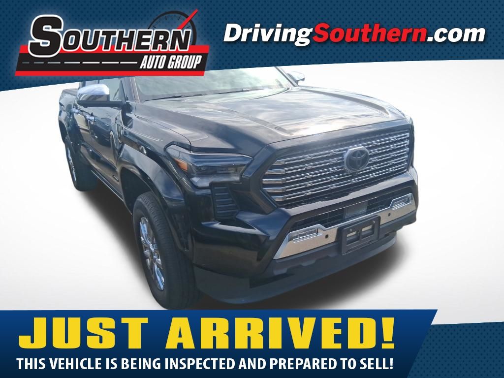 Black 2024 Toyota Tacoma Pickup Truck Four-Wheel Drive 8-Speed Automatic