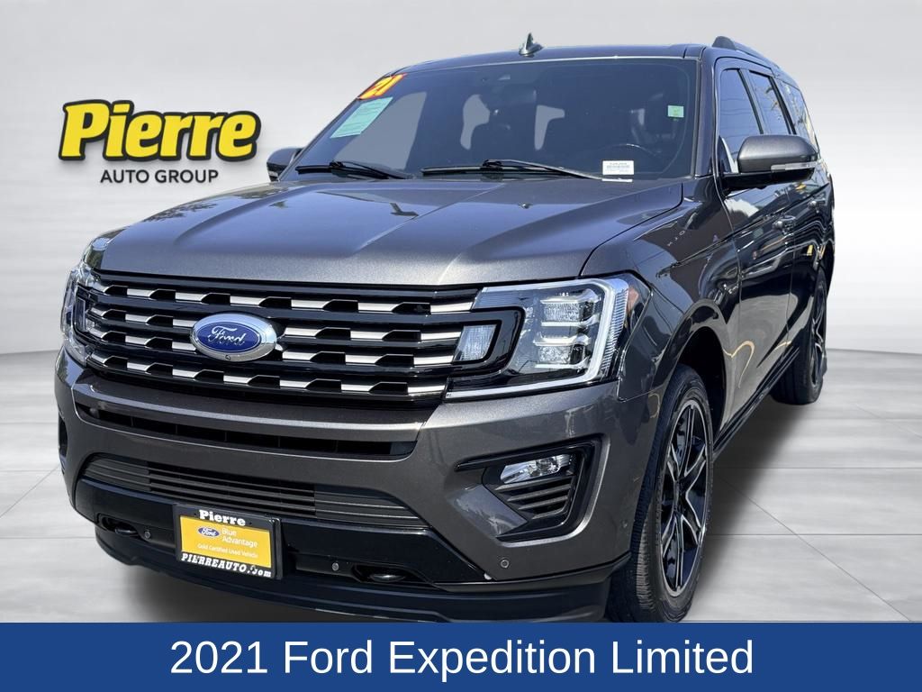 Gray (Magnetic) 2021 Ford Expedition SUV / Crossover Four-Wheel Drive Automatic