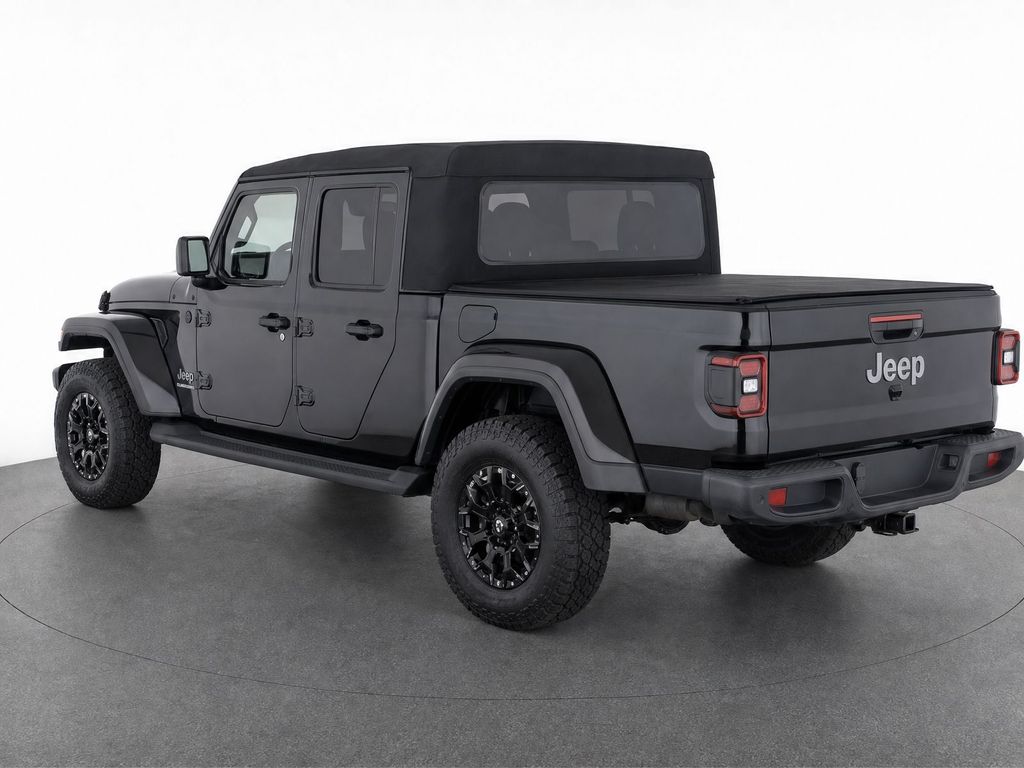 2020 Jeep Gladiator Overland Black at Klick Lewis Buick Chevrolet