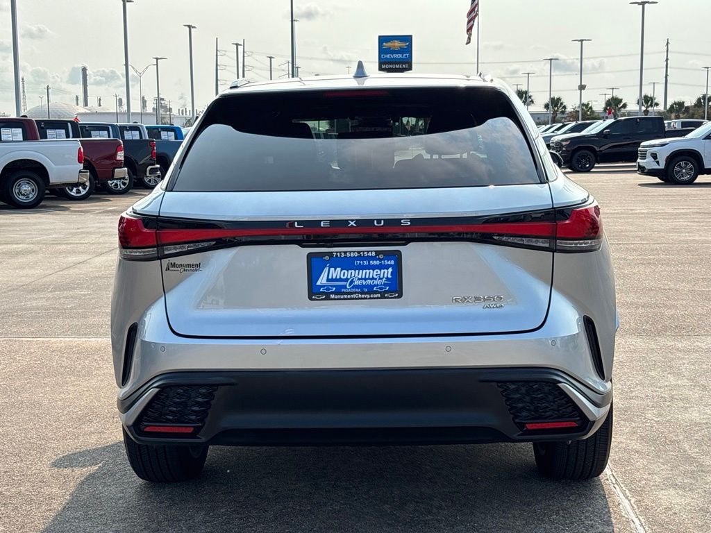 2023 Lexus RX 350 F Sport Handling Silver at Westside Lexus
