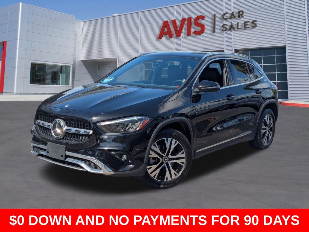 Black 2025 Mercedes-Benz GLA 250 FWD SUV / Crossover Front-Wheel Drive 8-Speed Dual Clutch