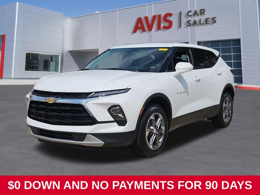Summit White 2025 Chevrolet Blazer SUV / Crossover 9-Speed Automatic Overdrive