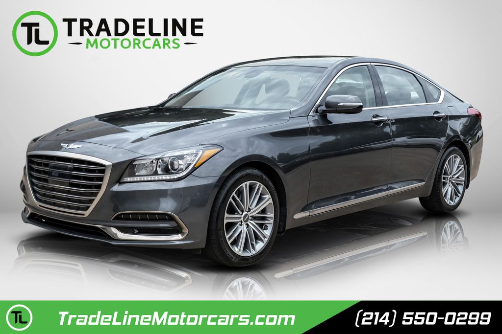 Himalayan Gray 2020 Genesis G80 Sedan Rear-Wheel Drive 8-Speed Automatic