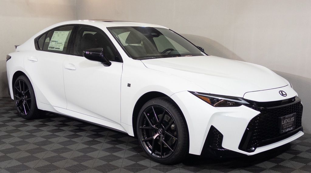 Ultra White 2026 Lexus IS 350 F Sport Design AWD Sedan All-Wheel Drive 6-Speed Automatic