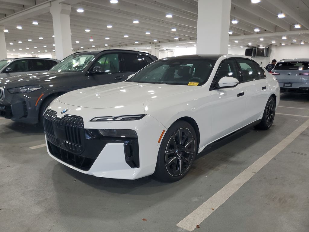 Alpine White 2023 BMW 7 Series Sedan Rear-Wheel Drive 8-Speed Automatic