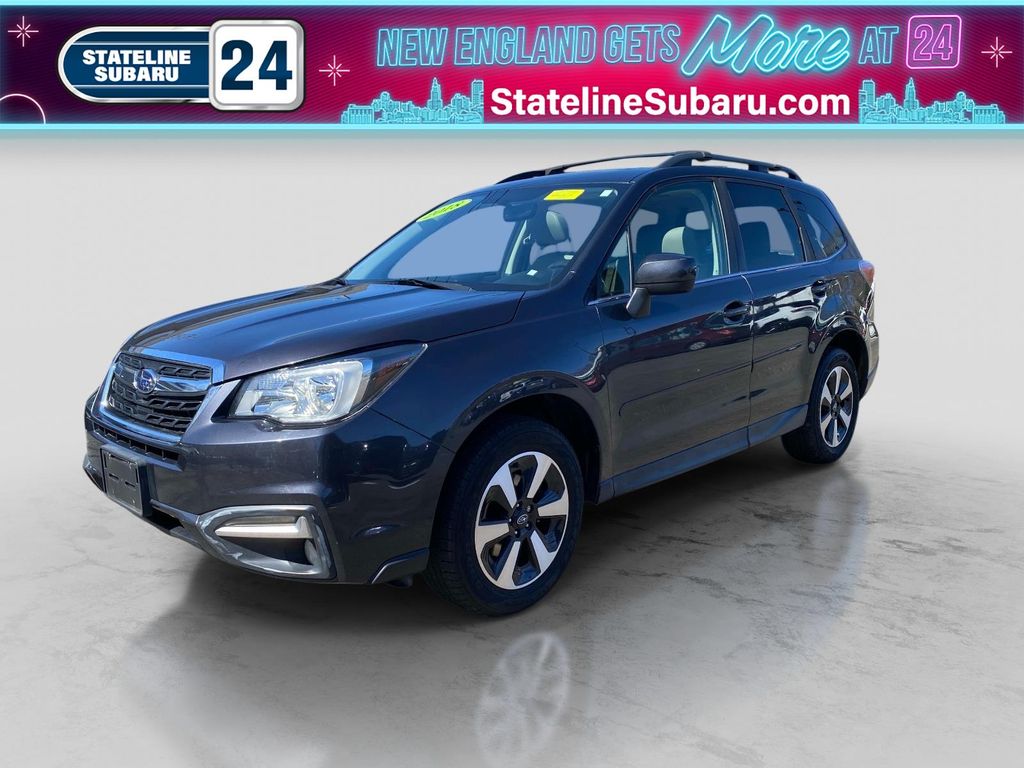 Dark Gray Metallic 2018 Subaru Forester 2.5i Limited SUV / Crossover All-Wheel Drive Continuously Variable Transmission