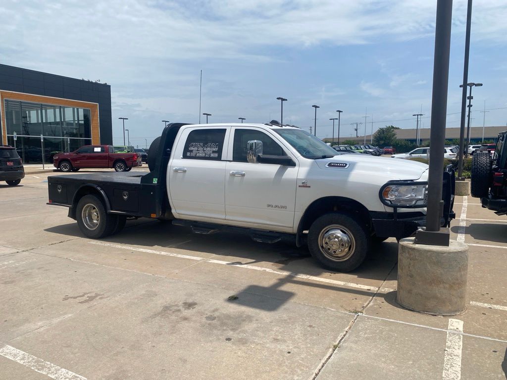 Bright White Clearcoat 2019 RAM 3500 Chassis Pickup Truck Four-Wheel Drive 6-Speed Automatic