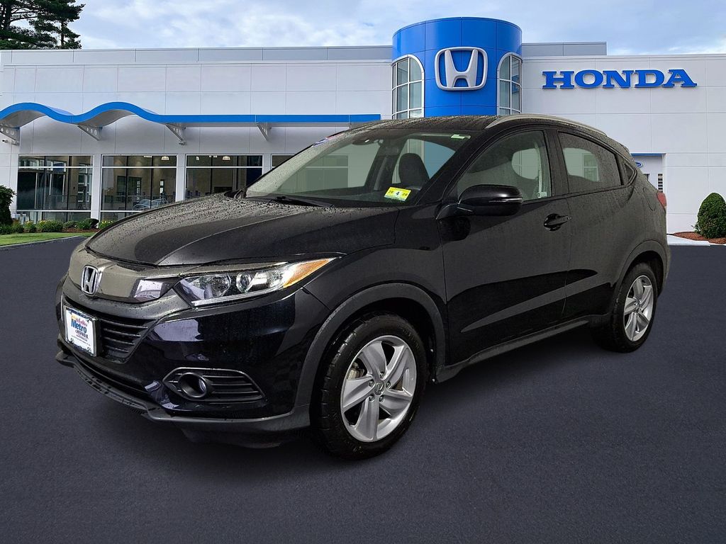 Black 2019 Honda HR-V SUV / Crossover All-Wheel Drive Continuously Variable Transmission