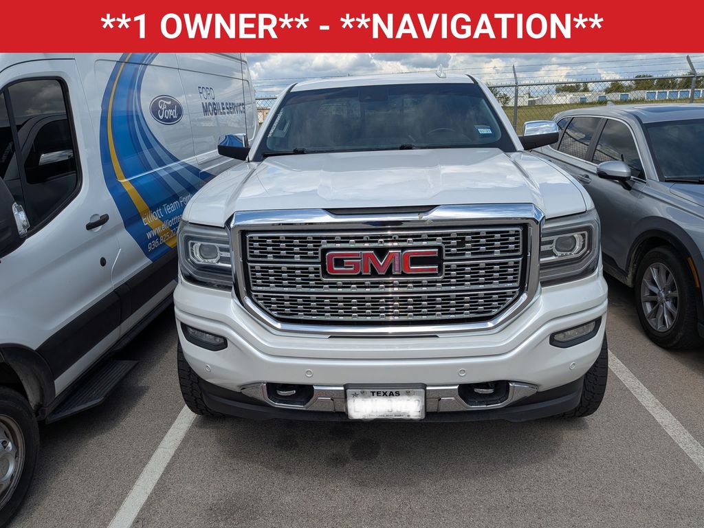 2018 GMC Sierra 1500 Denali White at Bayway Cadillac Southwest