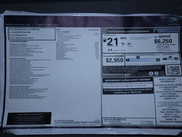 Thumbnail: 2026 Land Rover Range Rover - 9