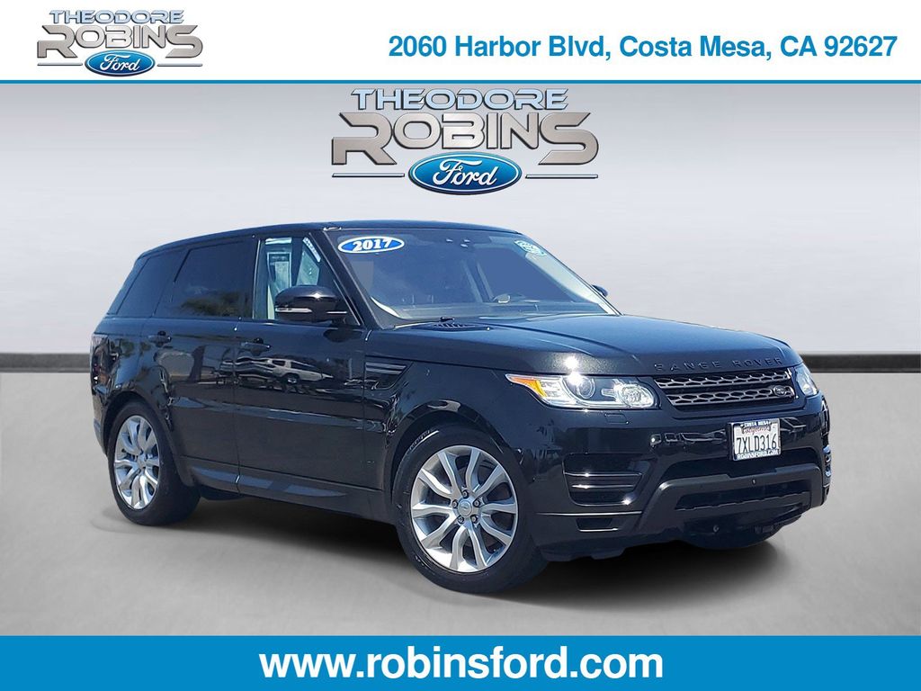 Santorini Black 2017 Land Rover Range Rover Sport SUV / Crossover All-Wheel Drive 8-Speed Automatic