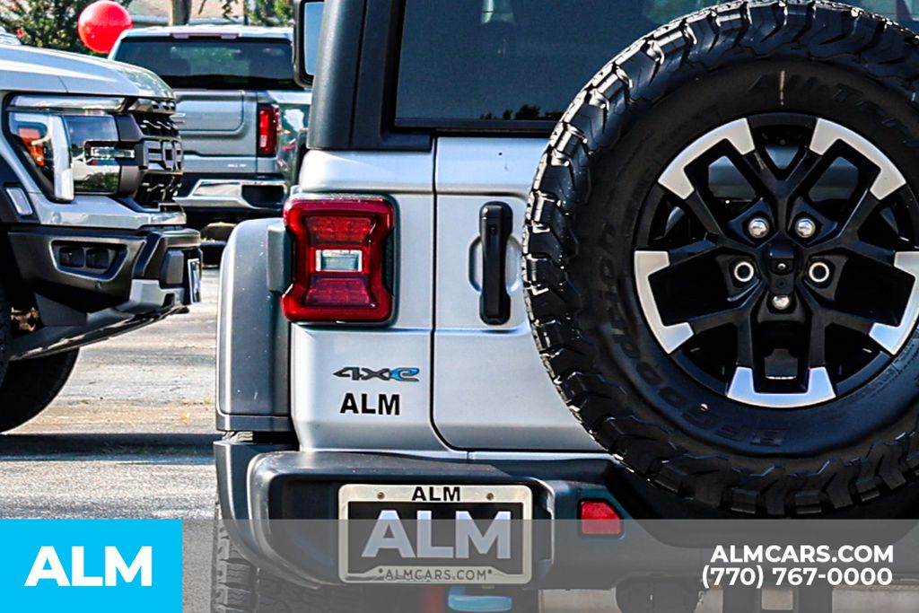Used 2024 Silver Jeep Rubicon 4xe image 13
