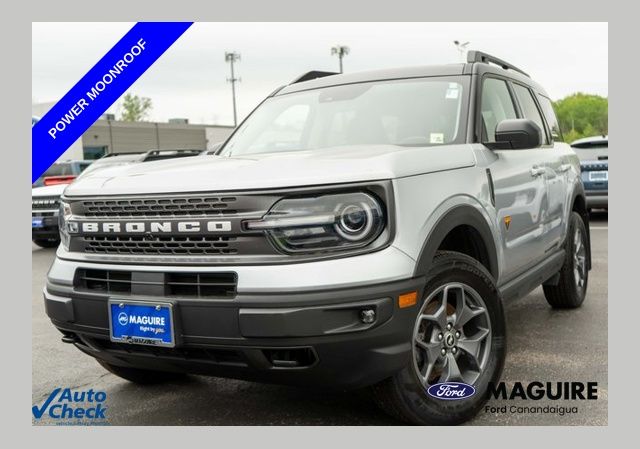 Silver Metallic 2021 Ford Bronco Sport SUV / Crossover All-Wheel Drive 8-Speed Automatic