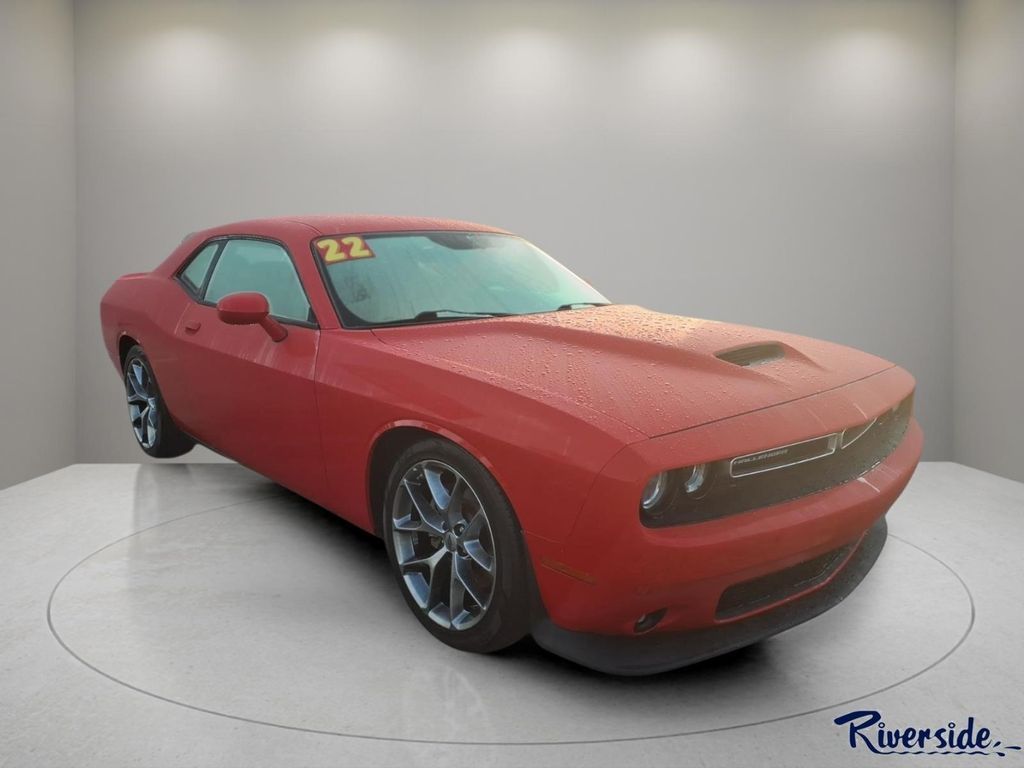 Torred Clearcoat 2022 Dodge Challenger Coupe Rear-Wheel Drive 8-Speed Automatic
