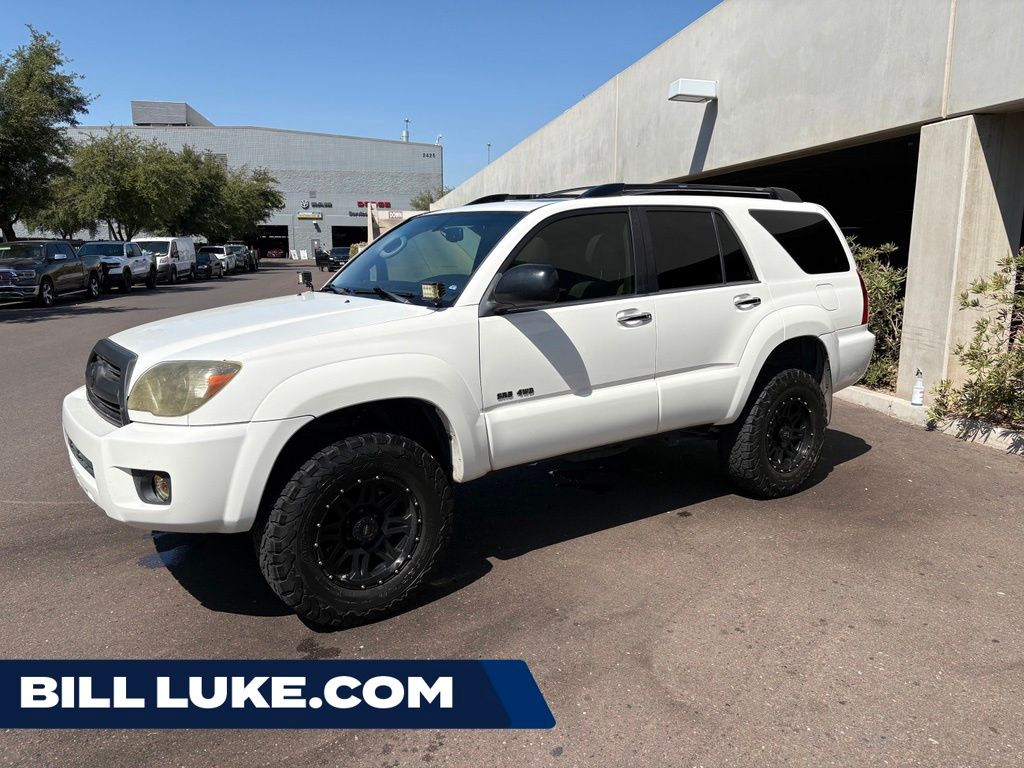 White 2009 Toyota 4Runner SUV / Crossover Four-Wheel Drive 5-Speed Automatic Overdrive