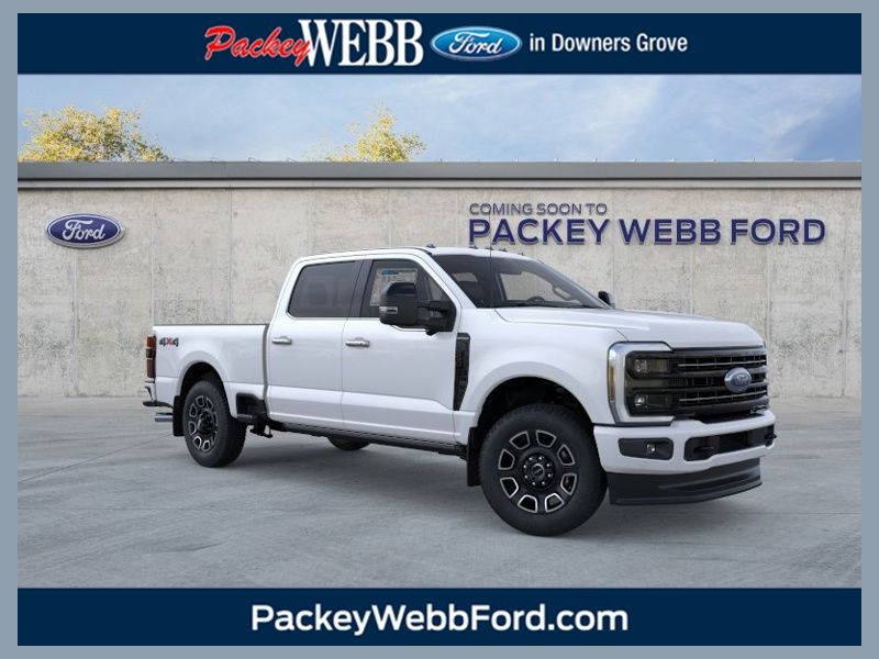 Star White Metallic Tri-Coat 2026 Ford F-250 Super Duty Pickup Truck Four-Wheel Drive Automatic