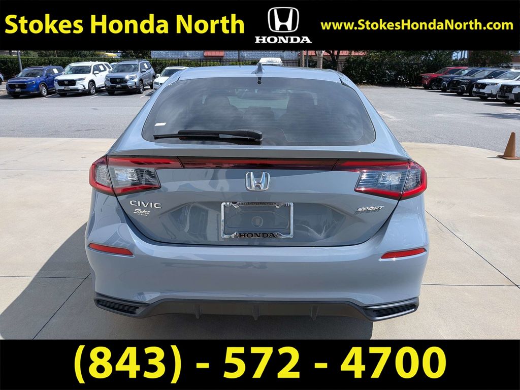 2024 Honda Civic Sport Gray at Stokes Honda North