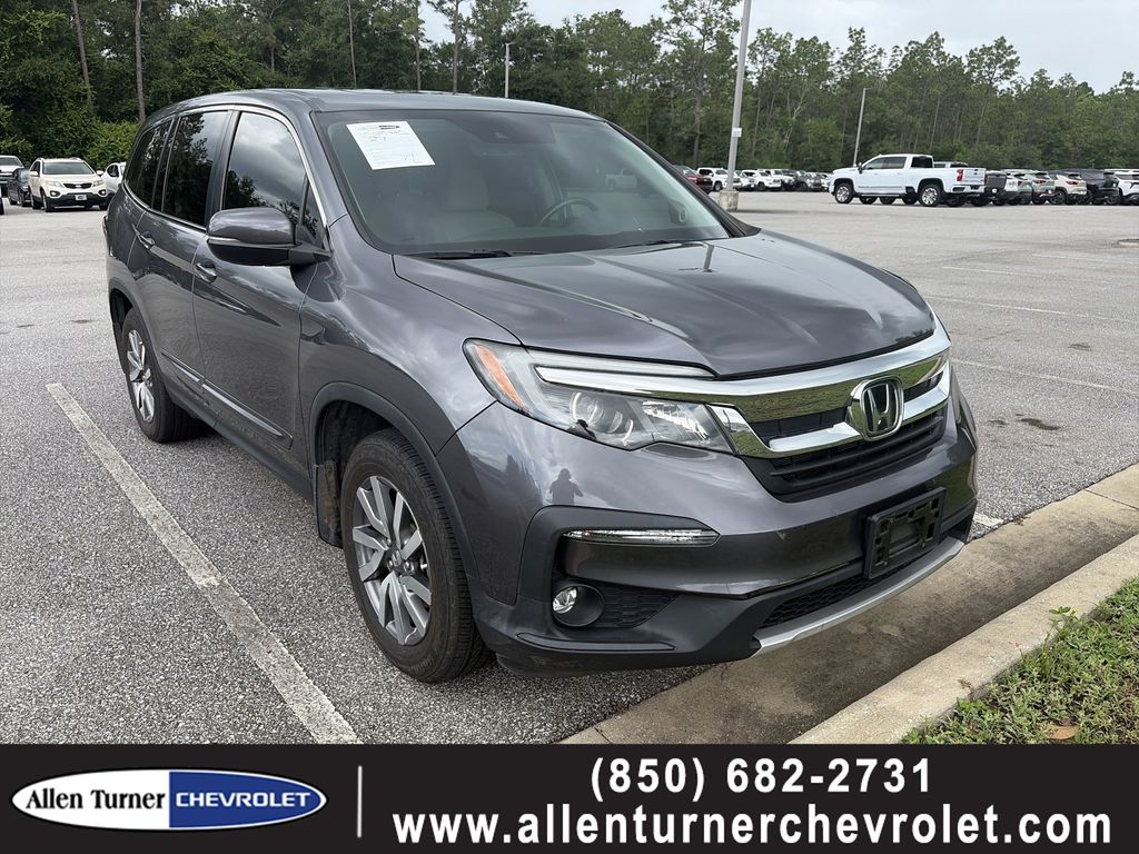 Gray 2019 Honda Pilot EX-L FWD SUV / Crossover Front-Wheel Drive 6-Speed Automatic