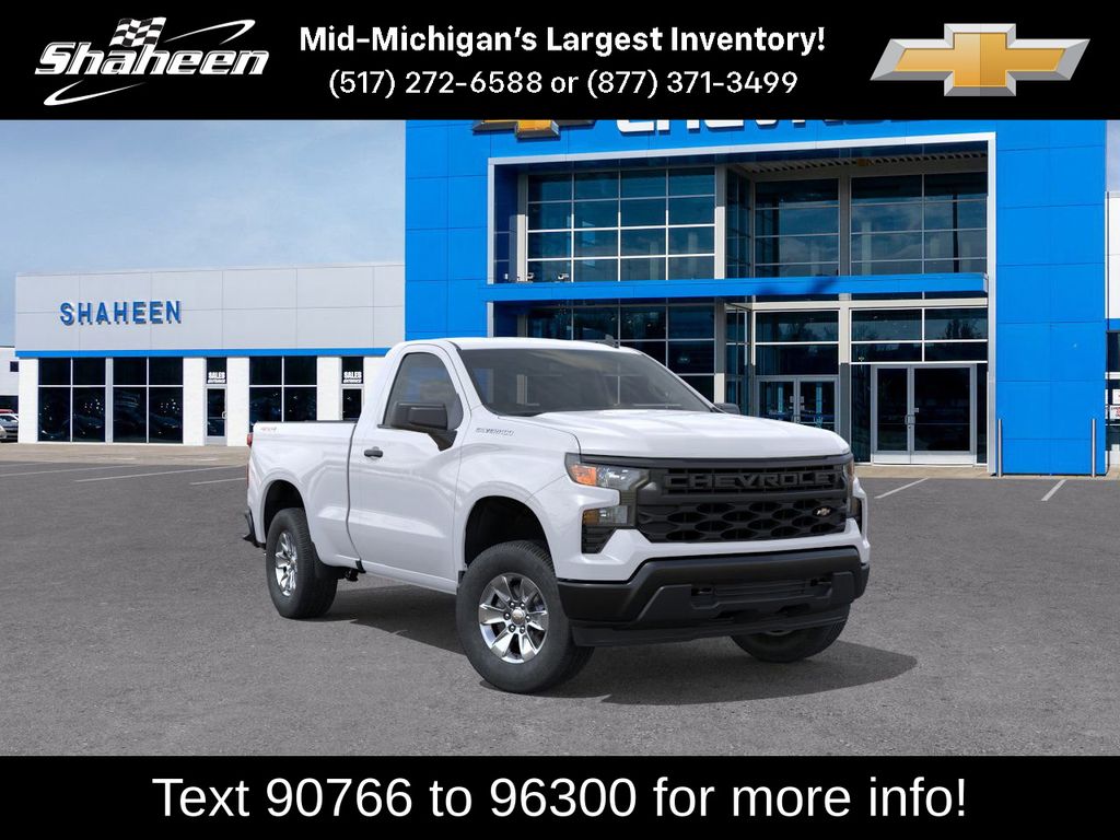 2025 Chevrolet Silverado 1500 Work Truck Regular Cab 4WD