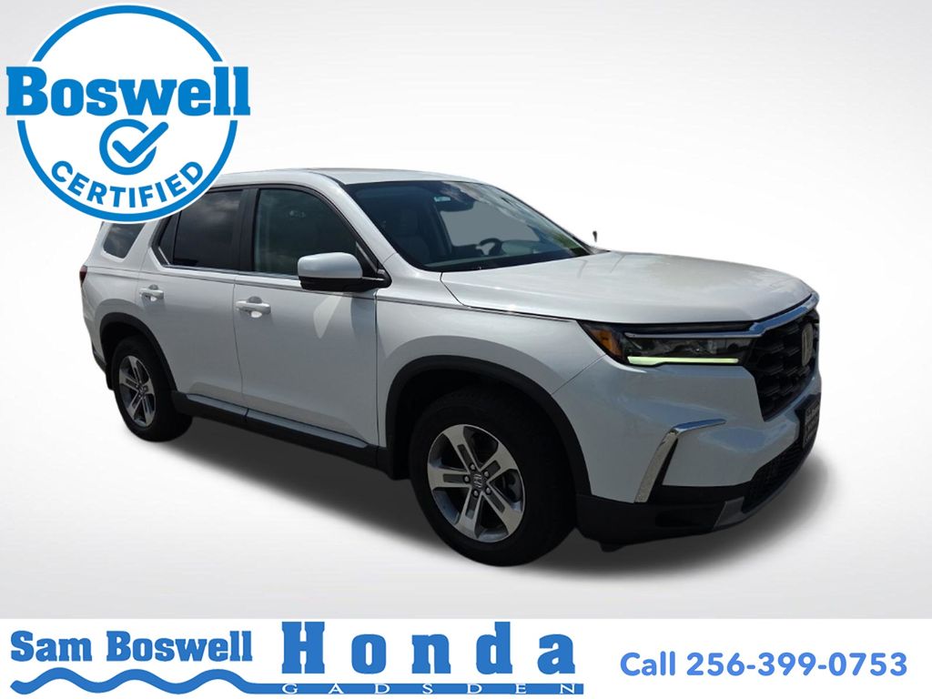 Platinum White Pearl 2025 Honda Pilot SUV / Crossover Front-Wheel Drive Automatic