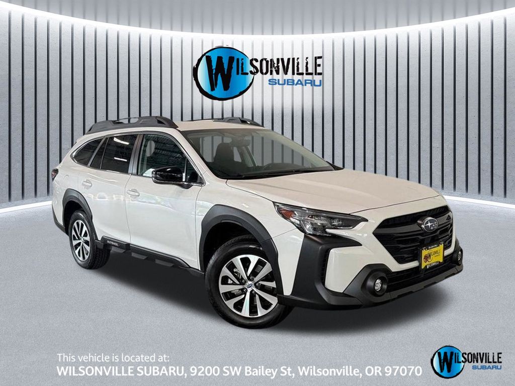 Crystal White Pearl 2025 Subaru Outback SUV / Crossover All-Wheel Drive Continuously Variable Transmission