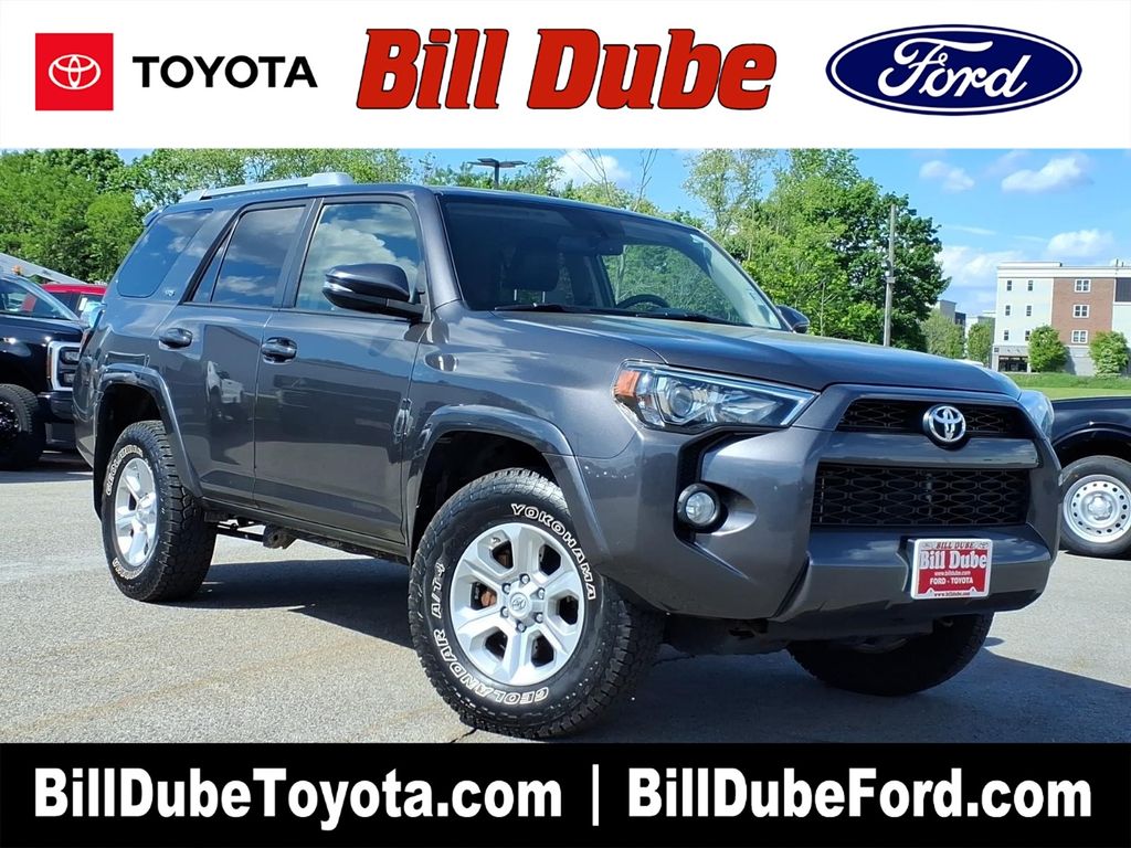 Magnetic Gray Metallic 2017 Toyota 4Runner SR5 Premium 4WD SUV / Crossover Four-Wheel Drive 5-Speed Automatic Overdrive