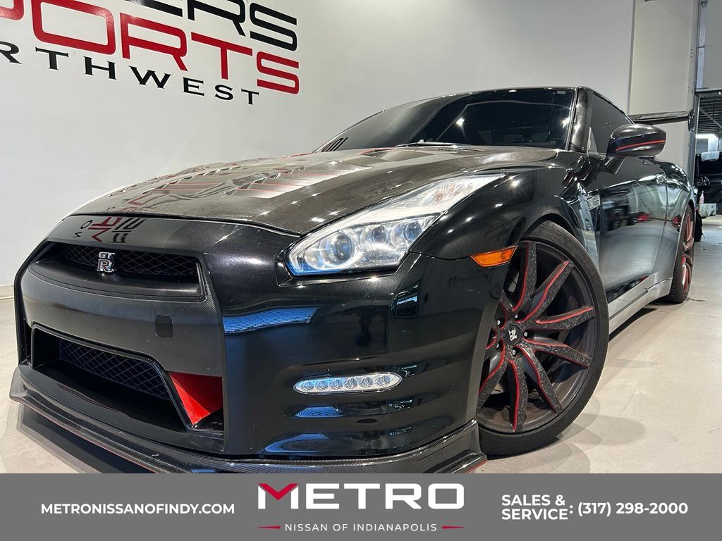 Jet Black Pearl 2014 Nissan GT-R Coupe All-Wheel Drive 6-Speed Automatic