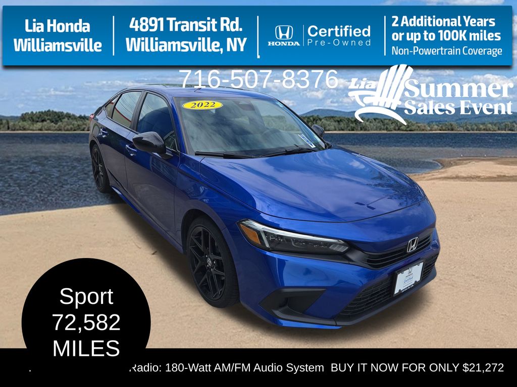 2022 Honda Civic Sport FWD