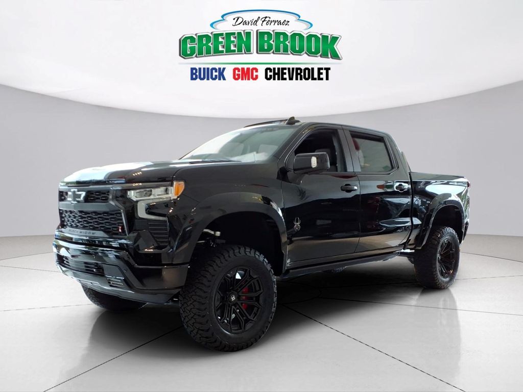 Black 2026 Chevrolet Silverado 1500 Pickup Truck Four-Wheel Drive Automatic