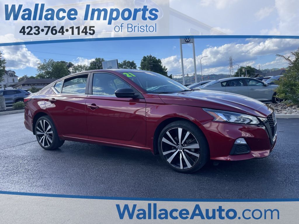Red (Scarlet Ember Tintcoat) 2021 Nissan Altima Sedan All-Wheel Drive Continuously Variable Transmission