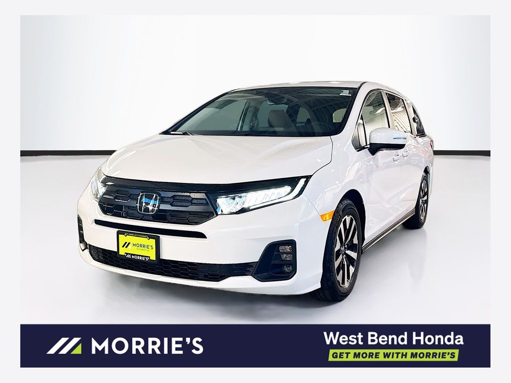 Platinum White Pearl 2026 Honda Odyssey Minivan Front-Wheel Drive Automatic