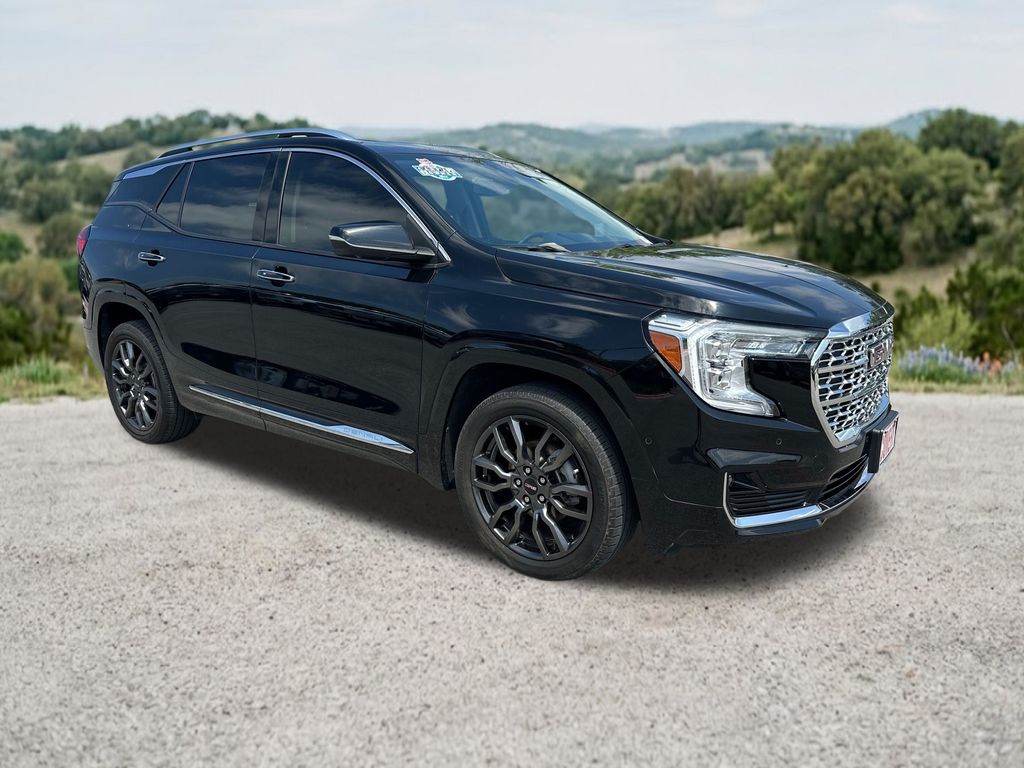 Black (Ebony Twilight Metallic) 2024 GMC Terrain Denali AWD SUV / Crossover All-Wheel Drive 9-Speed Automatic