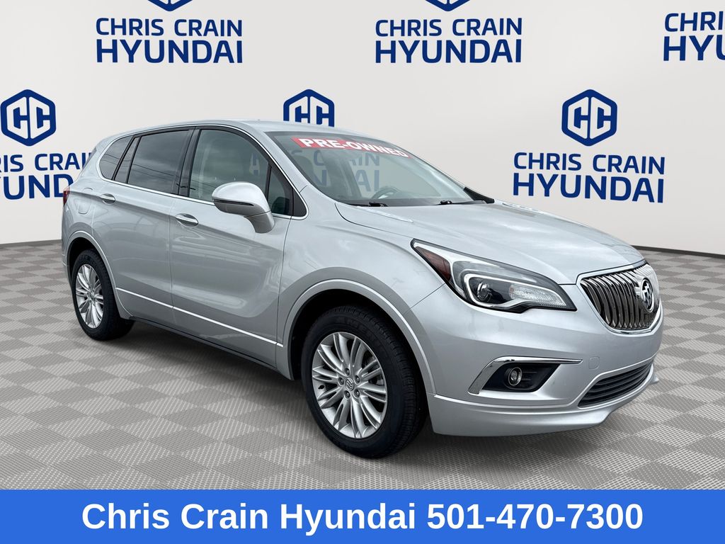 Galaxy Silver Metallic 2017 Buick Envision Preferred FWD SUV / Crossover Front-Wheel Drive 6-Speed Automatic