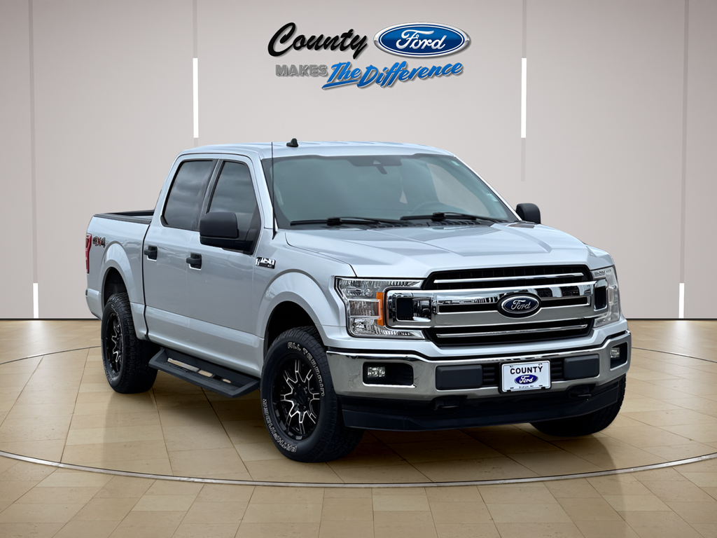 Ingot Silver 2019 Ford F-150 Pickup Truck Four-Wheel Drive 6-Speed Automatic