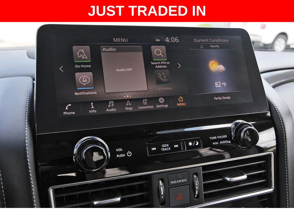 2024 Nissan Armada SV White at DeMontrond Ford