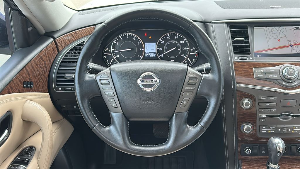 2020 Nissan Armada Platinum White at Cook Ford