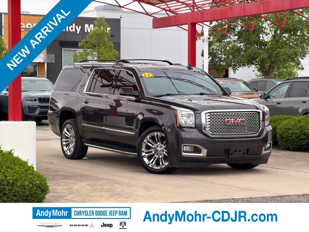 Gray (Iridium Metallic) 2017 GMC Yukon XL Denali 4WD SUV / Crossover Four-Wheel Drive 8-Speed Automatic Overdrive