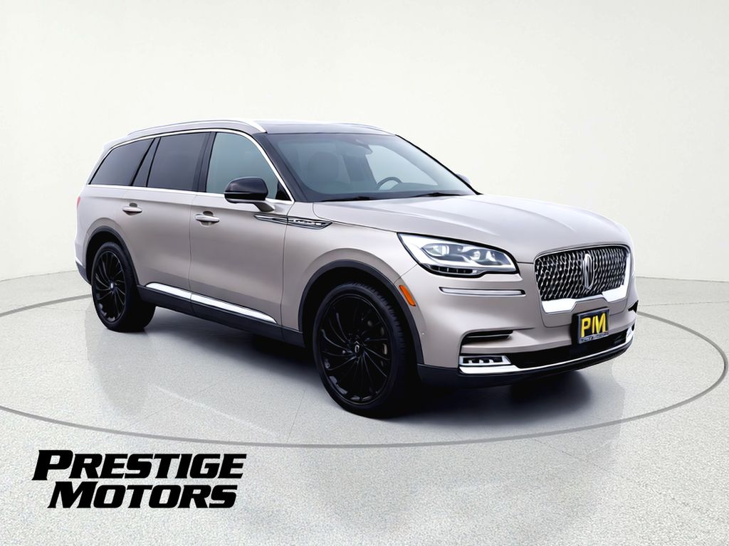 Iced Mocha Metallic Premium Colorant 2020 Lincoln Aviator Reserve AWD SUV / Crossover All-Wheel Drive Automatic