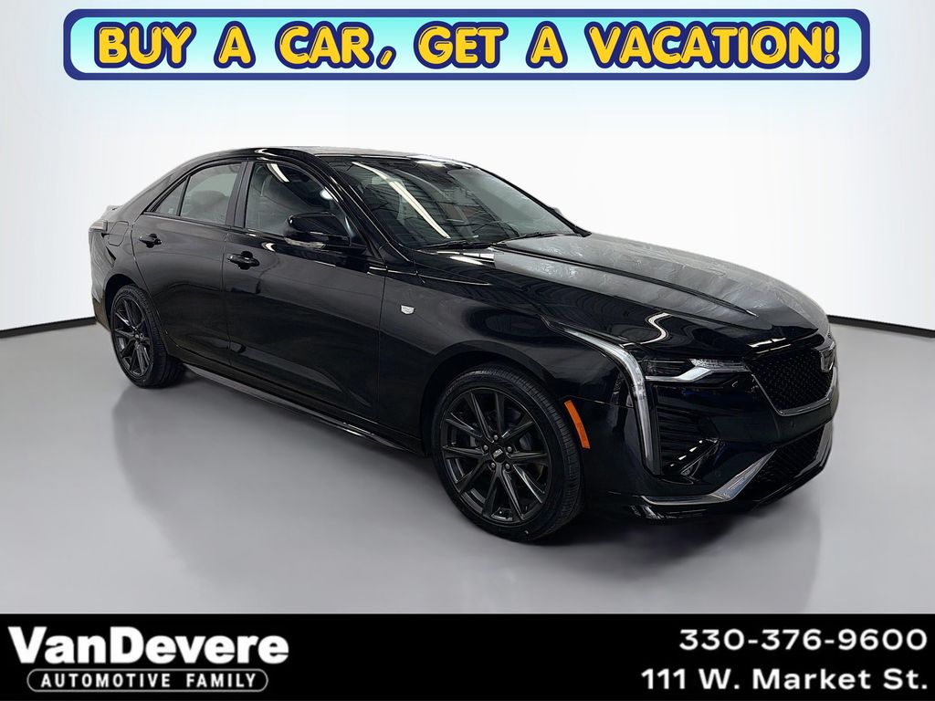 Safe 2025 Cadillac CT4 Sport AWD Sedan All-Wheel Drive 8-Speed Automatic